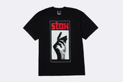 HUF Stax Snap Tee Black